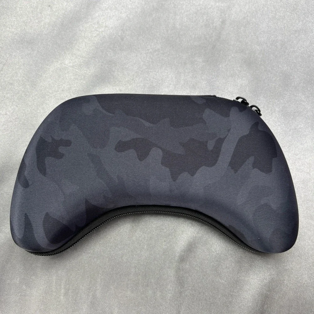 It's Academic Black Camo Video Game Controller Shaped Pencil Case Storage Pouch